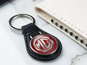 MG Portachiavi In Pelle Sintetica Finto Sodo Sportivo